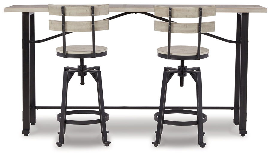 Karisslyn Counter Height Dining Table and 2 Barstools Signature Design by Ashley®