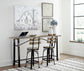 Lesterton Counter Height Dining Table and 2 Barstools Signature Design by Ashley®