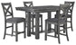 Myshanna Dining Table and 4 Chairs Signature Design by Ashley®