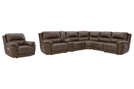 Dunleith 6-Piece Sectional with Recliner Signature Design by Ashley®