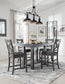 Myshanna Dining Table and 4 Chairs Signature Design by Ashley®