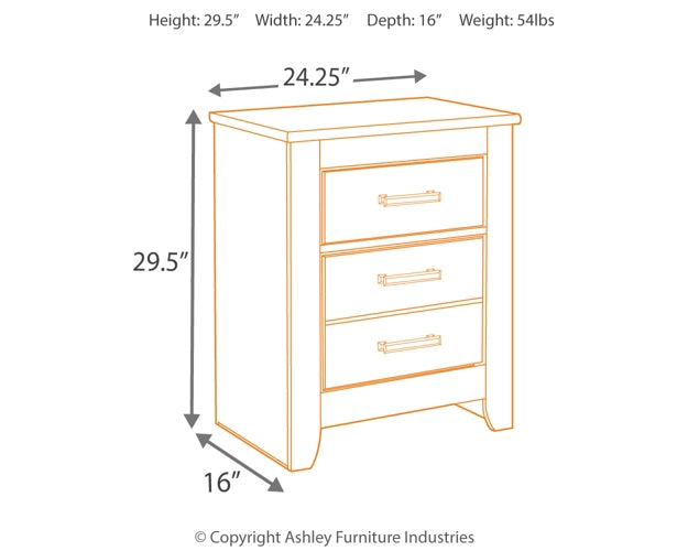 Brinxton King Panel Bed with Mirrored Dresser and Nightstand Signature Design by Ashley®