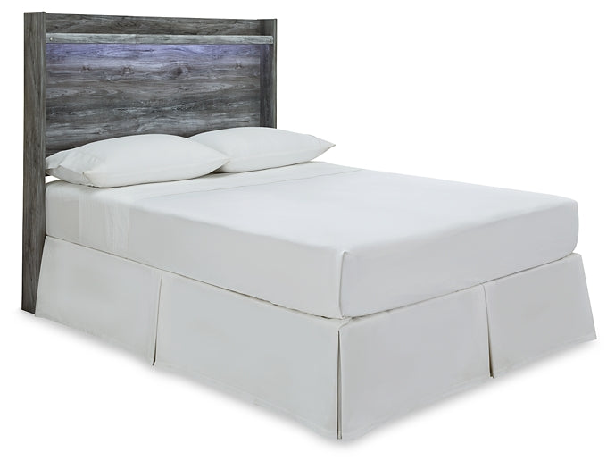 Baystorm Full Panel Headboard with Mirrored Dresser and Nightstand Signature Design by Ashley®