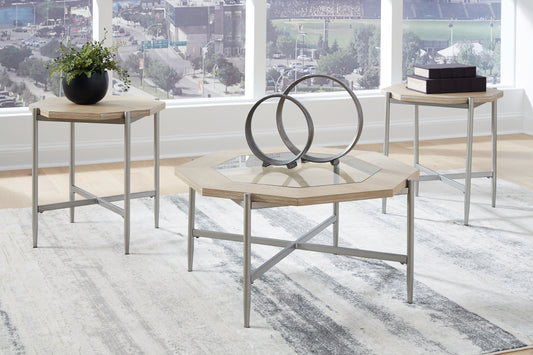 Varlowe Occasional Table Set (3/CN) Signature Design by Ashley®