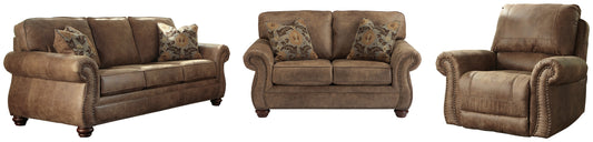 Larkinhurst Sofa, Loveseat and Recliner Signature Design by Ashley®