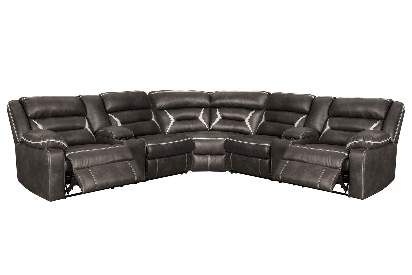 Kincord 3-Piece Sectional with Recliner Signature Design by Ashley®