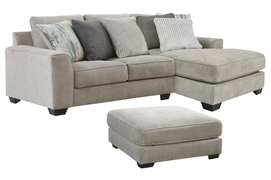 Ardsley 2-Piece Sectional with Ottoman Benchcraft®