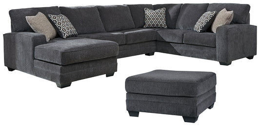 Tracling 3-Piece Sectional with Ottoman Benchcraft®