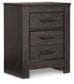 Brinxton Full Panel Bed with Nightstand Signature Design by Ashley®