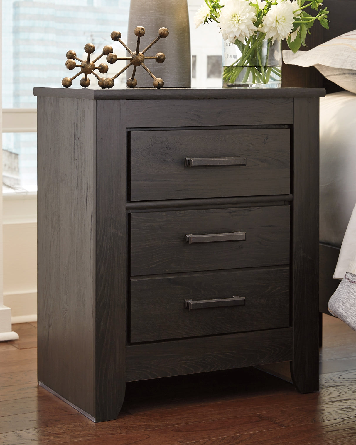 Brinxton Full Panel Bed with Nightstand Signature Design by Ashley®