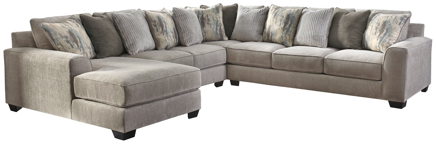 Ardsley 4-Piece Sectional with Ottoman Benchcraft®