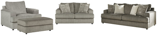 Soletren Sofa, Loveseat, Chair and Ottoman Signature Design by Ashley®