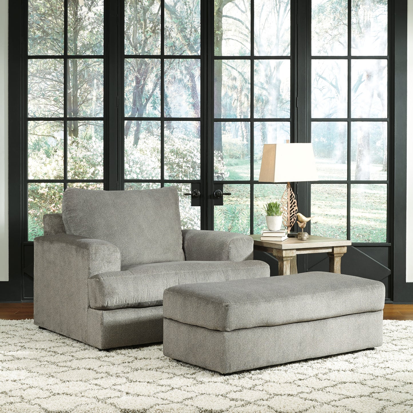 Soletren Chair and Ottoman Signature Design by Ashley®