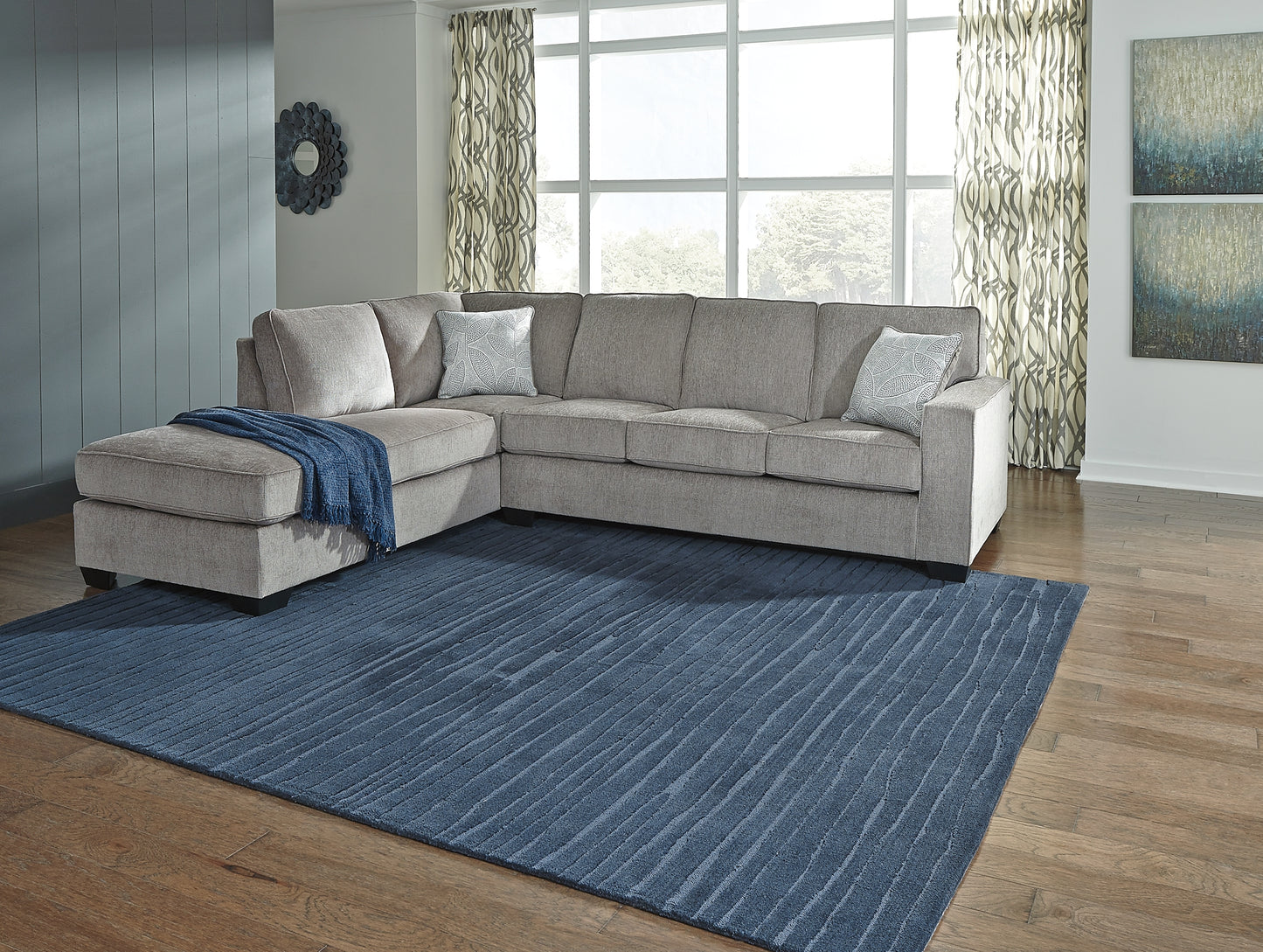 Altari 2-Piece Sectional with Ottoman Signature Design by Ashley®