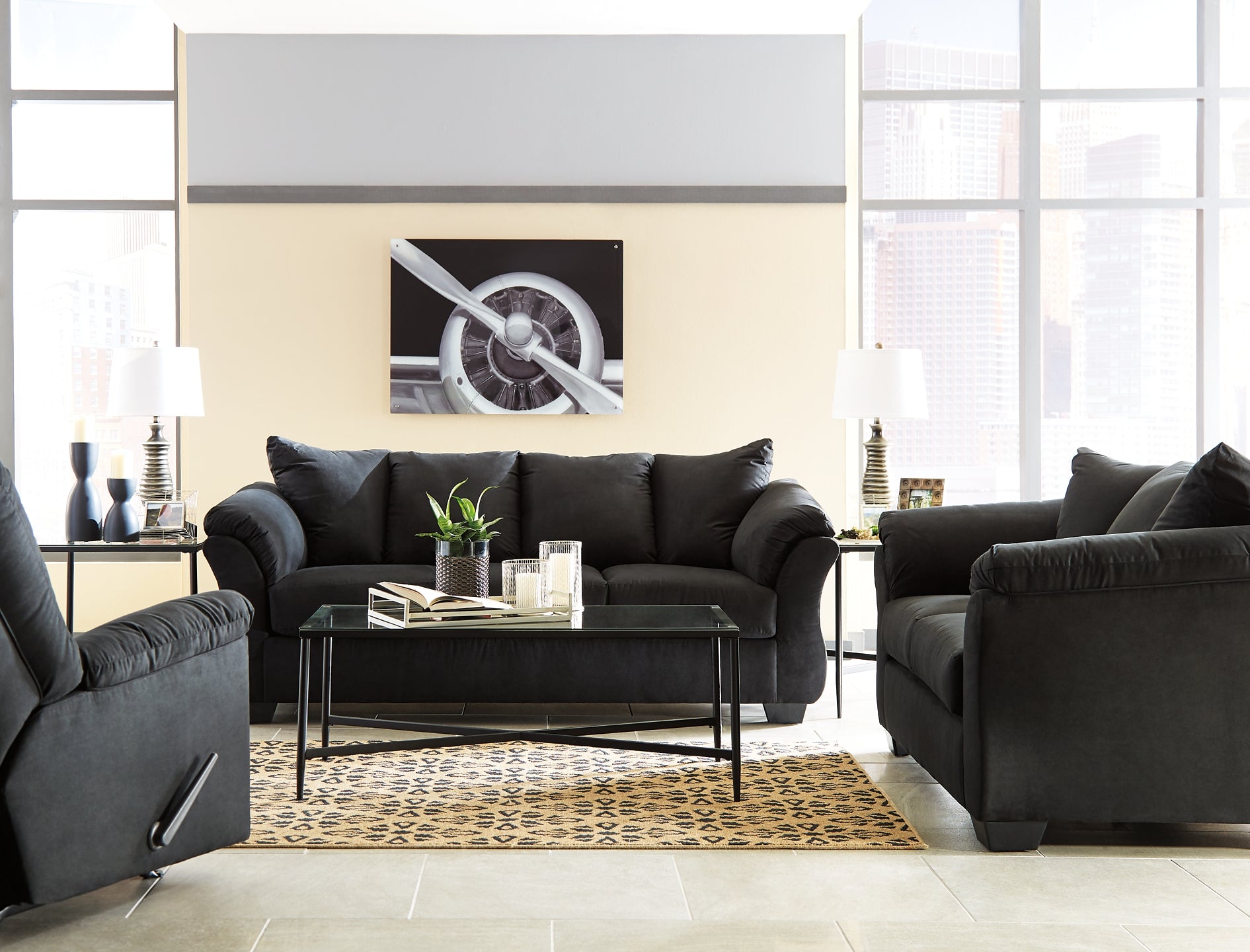 Darcy Sofa, Loveseat and Recliner Signature Design by Ashley®