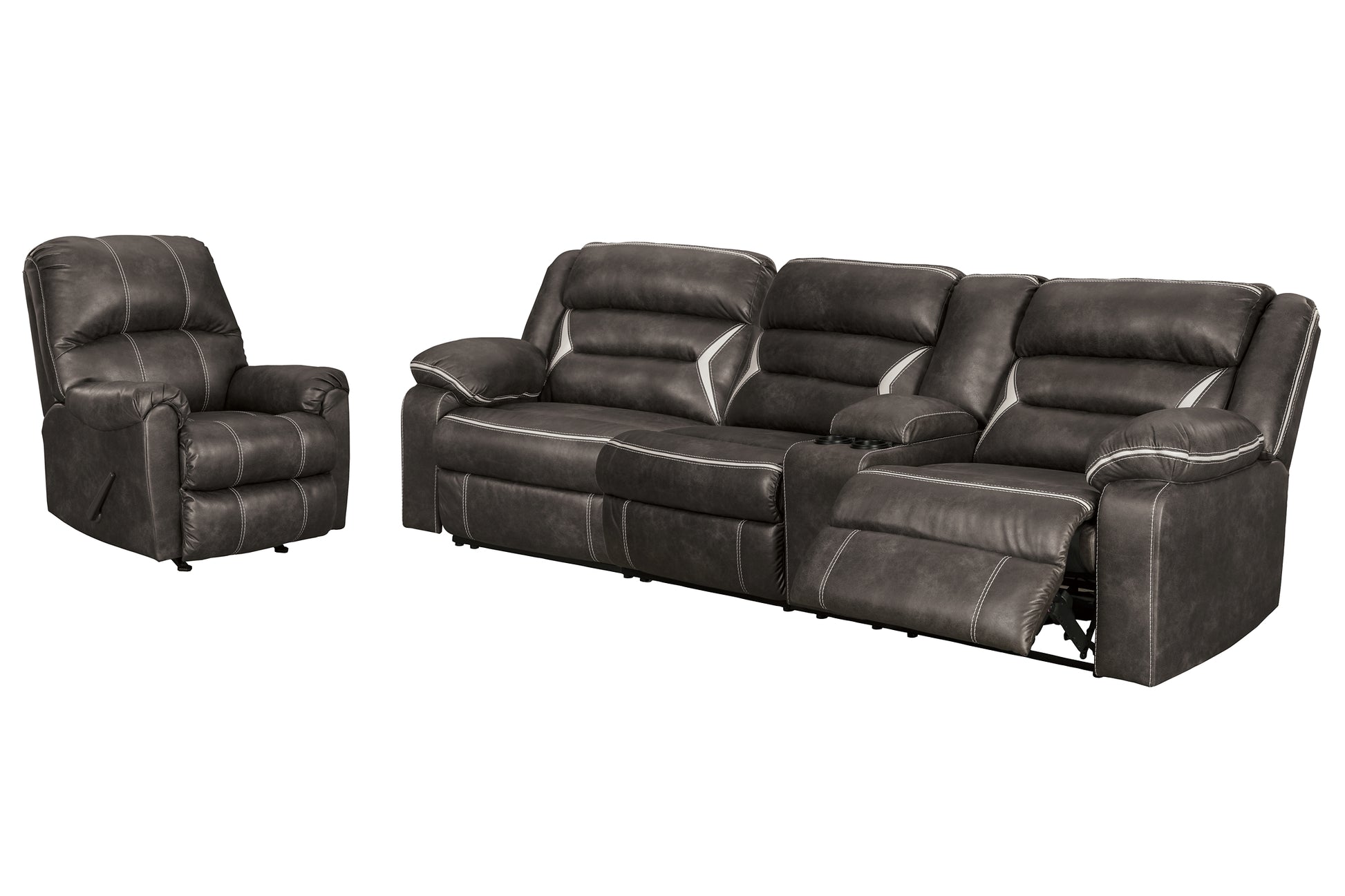 Kincord 2-Piece Sectional with Recliner Signature Design by Ashley®