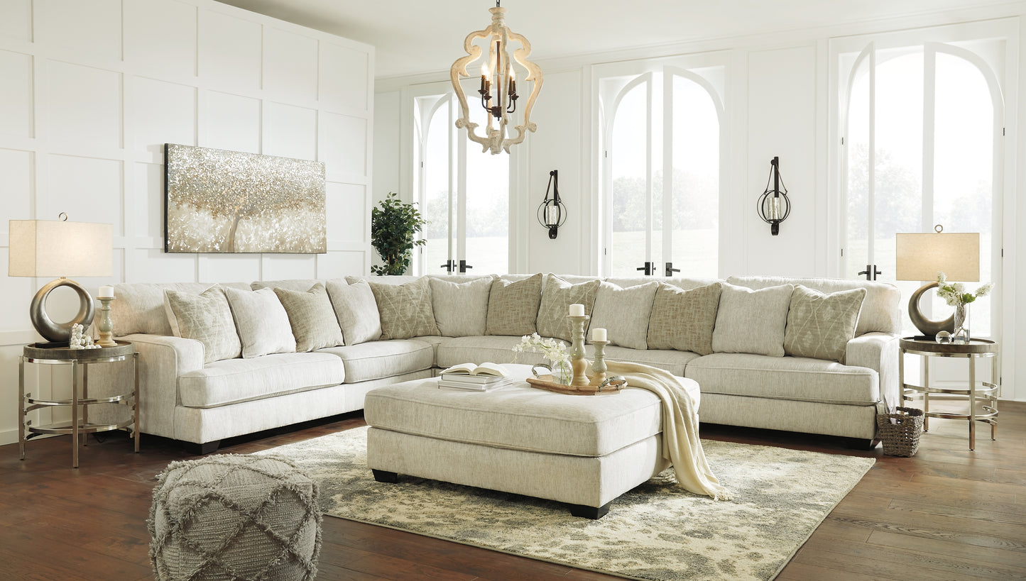 Rawcliffe 4-Piece Sectional with Ottoman Signature Design by Ashley®