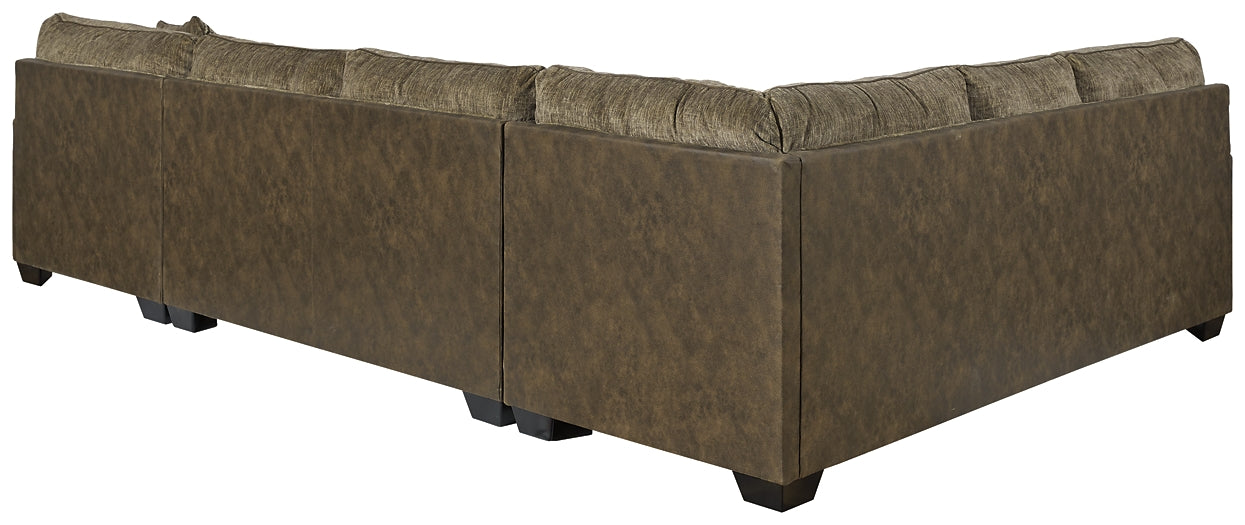 Abalone 3-Piece Sectional with Ottoman Benchcraft®