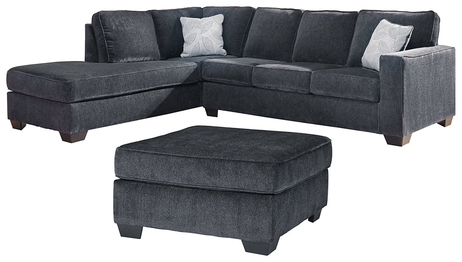 Altari 2-Piece Sleeper Sectional with Ottoman Signature Design by Ashley®