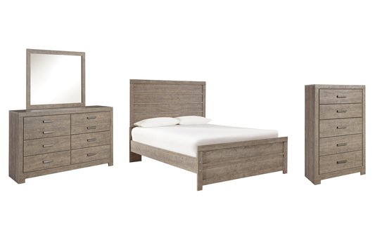 Culverbach Full Panel Bed with Mirrored Dresser and Chest Signature Design by Ashley®