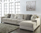 Ardsley 3-Piece Sectional with Ottoman Benchcraft®