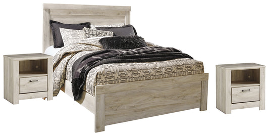 Bellaby Queen Panel Bed with 2 Nightstands Signature Design by Ashley®