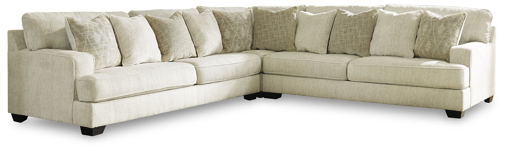 Rawcliffe 3-Piece Sectional with Ottoman Signature Design by Ashley®