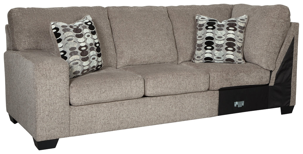 Ballinasloe 3-Piece Sectional with Ottoman Signature Design by Ashley®