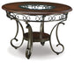 Glambrey Dining Table and 4 Chairs Signature Design by Ashley®