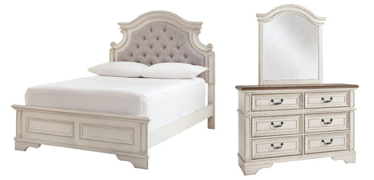 Realyn Full Panel Bed with Mirrored Dresser Signature Design by Ashley®