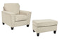 Abinger Chair and Ottoman Signature Design by Ashley®