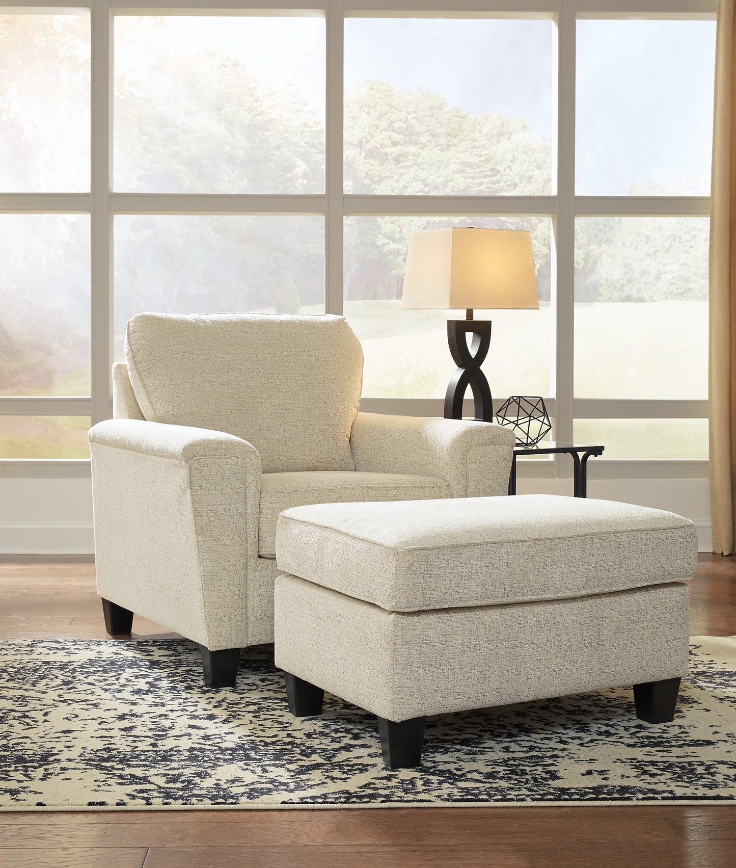 Abinger Chair and Ottoman Signature Design by Ashley®