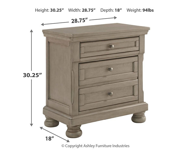 Lettner Queen Sleigh Bed with 2 Storage Drawers with Mirrored Dresser, Chest and Nightstand Signature Design by Ashley®