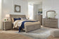 Lettner Queen Sleigh Bed with 2 Storage Drawers with Mirrored Dresser, Chest and Nightstand Signature Design by Ashley®