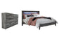 Baystorm King Panel Bed with Dresser Signature Design by Ashley®