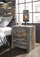 Drystan Queen Panel Headboard with Mirrored Dresser, Chest and 2 Nightstands Signature Design by Ashley®