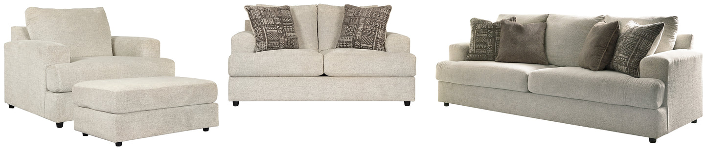 Soletren Sofa, Loveseat, Chair and Ottoman Signature Design by Ashley®