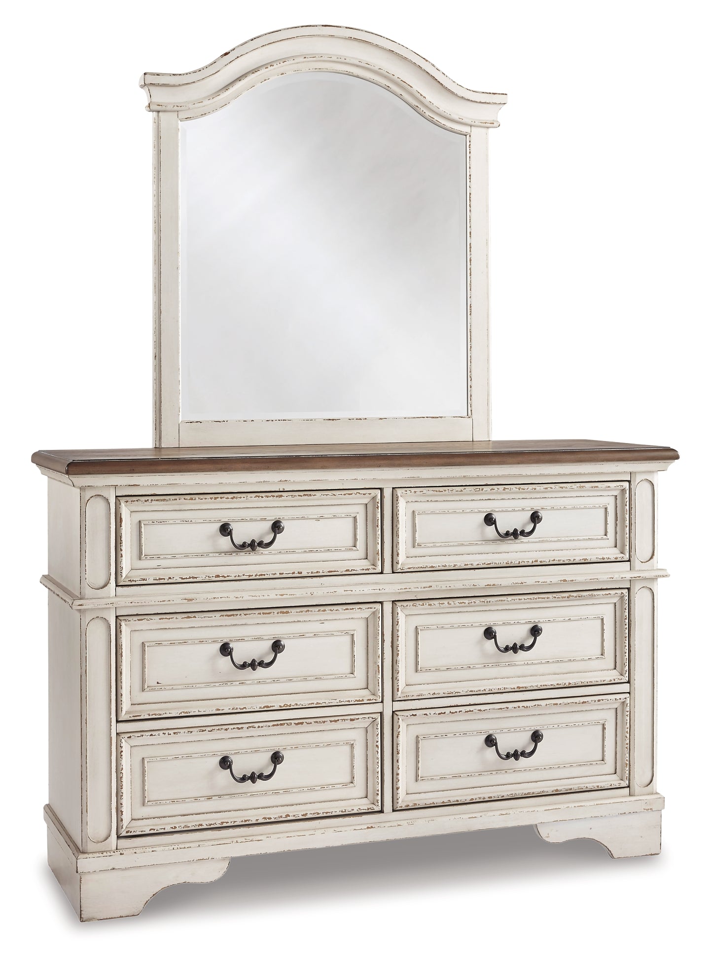 Realyn Twin Panel Bed with Mirrored Dresser, Chest and Nightstand Signature Design by Ashley®