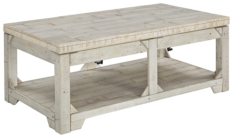 Fregine Coffee Table with 2 End Tables Signature Design by Ashley®