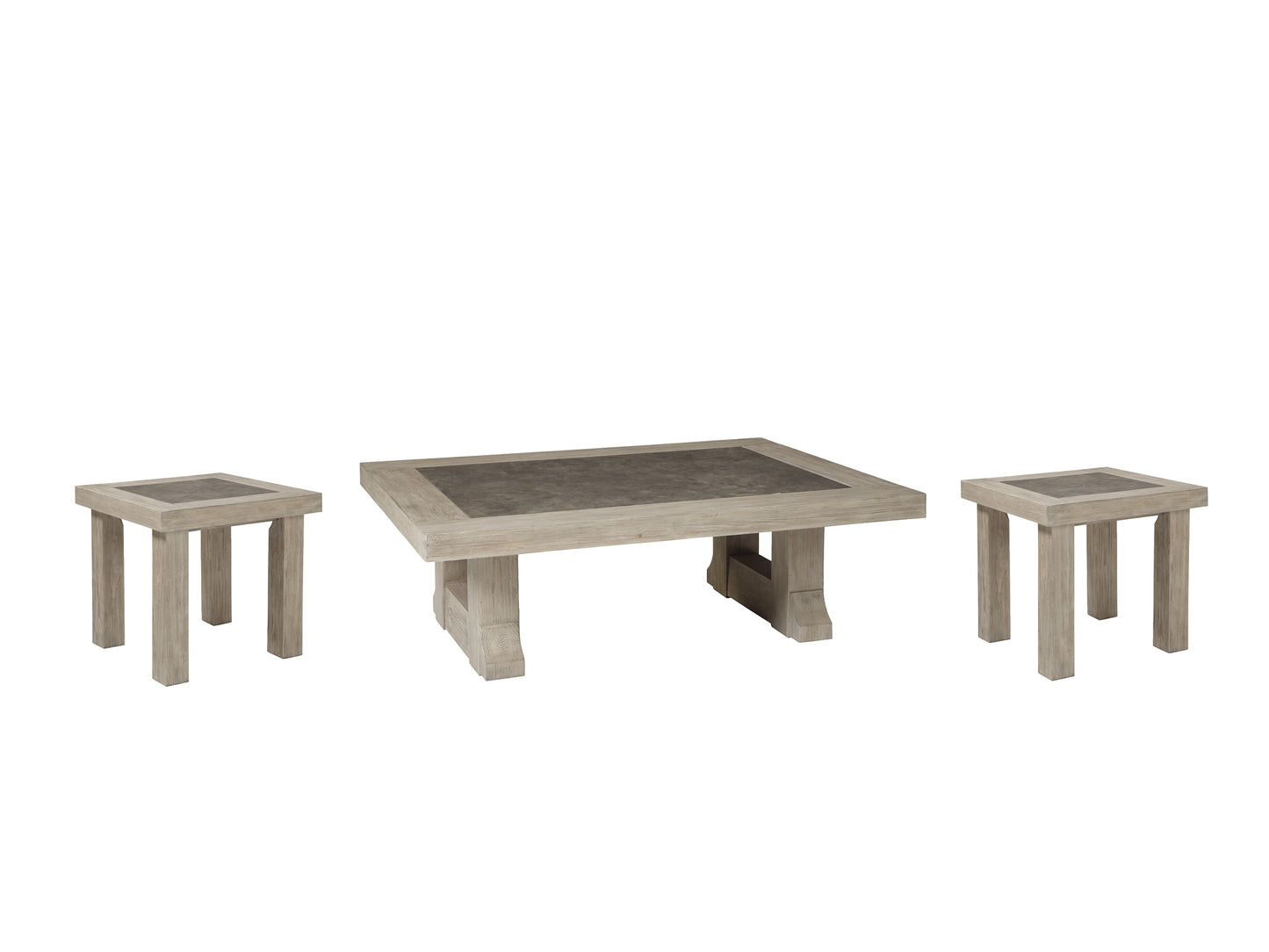 Hennington Coffee Table with 2 End Tables Signature Design by Ashley®