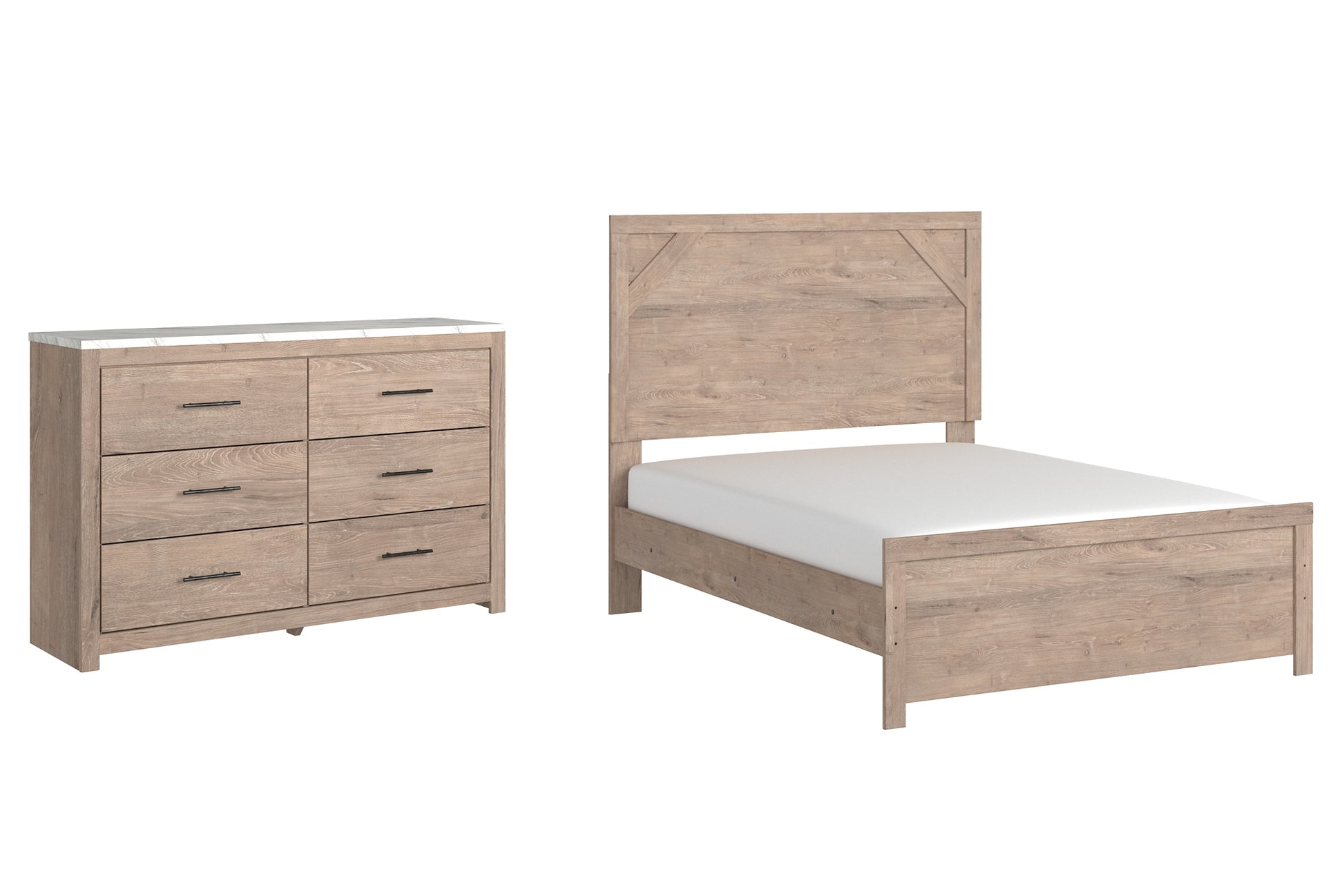 Senniberg Full Panel Bed with Dresser Signature Design by Ashley®