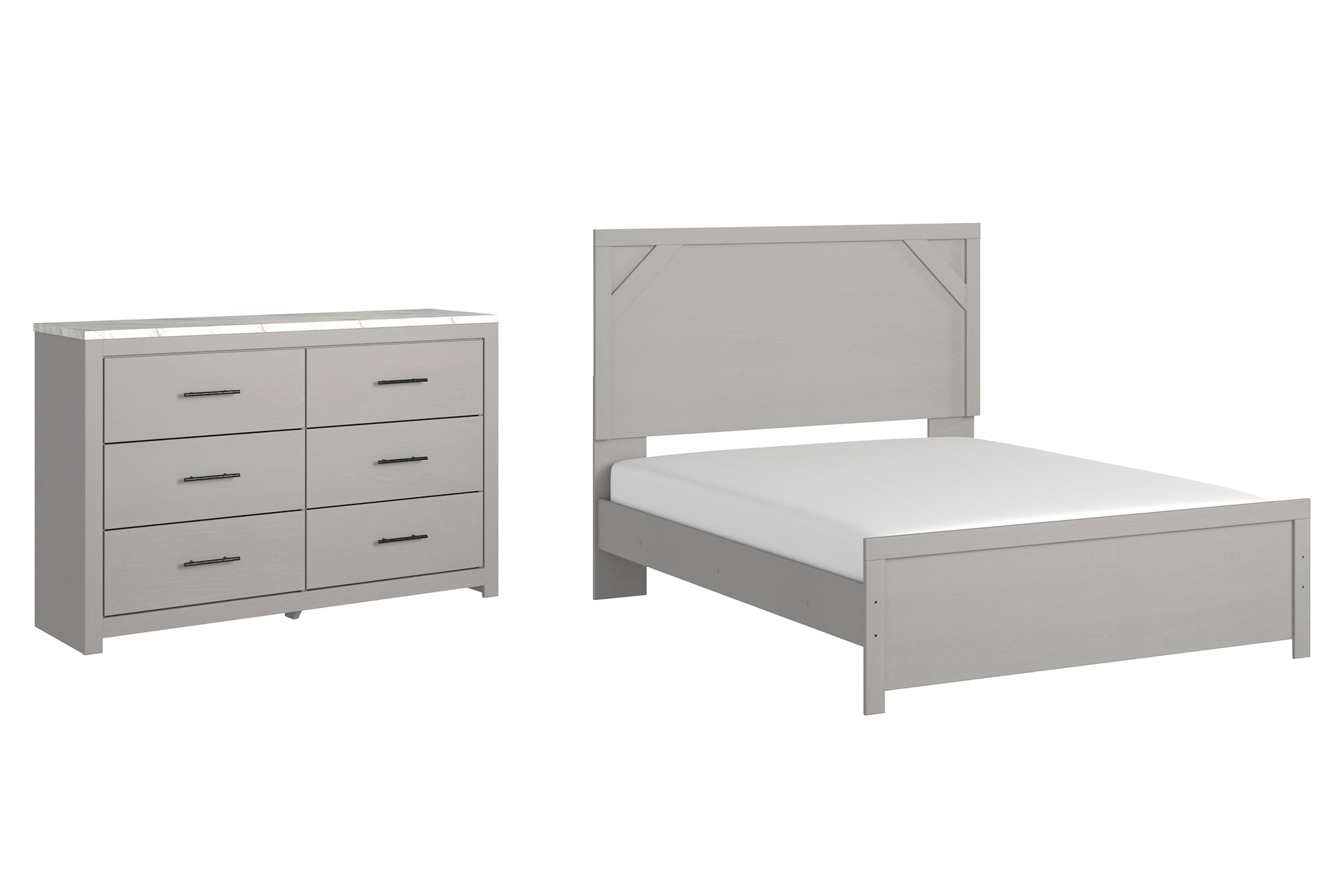 Cottonburg Queen Panel Bed with Dresser Signature Design by Ashley®