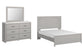 Cottonburg Queen Panel Bed with Mirrored Dresser Signature Design by Ashley®