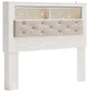 Altyra Queen Bookcase Headboard with Mirrored Dresser, Chest and 2 Nightstands Signature Design by Ashley®