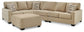 Lucina 3-Piece Sectional with Ottoman Signature Design by Ashley®