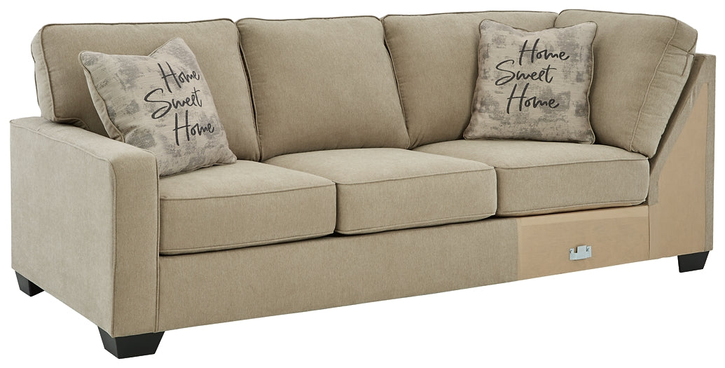 Lucina 3-Piece Sectional with Ottoman Signature Design by Ashley®