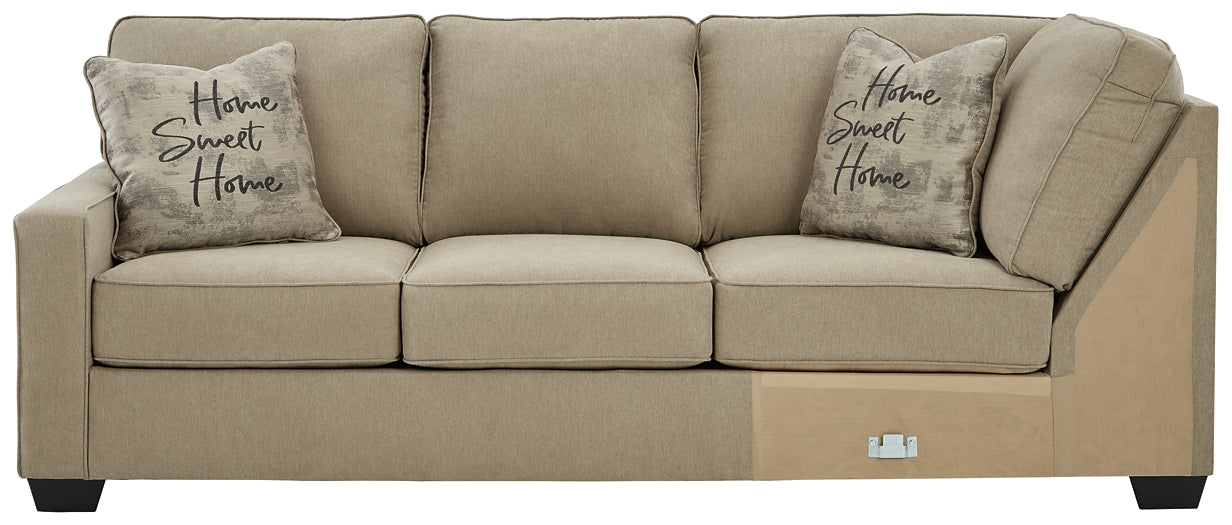 Lucina 3-Piece Sectional with Ottoman Signature Design by Ashley®