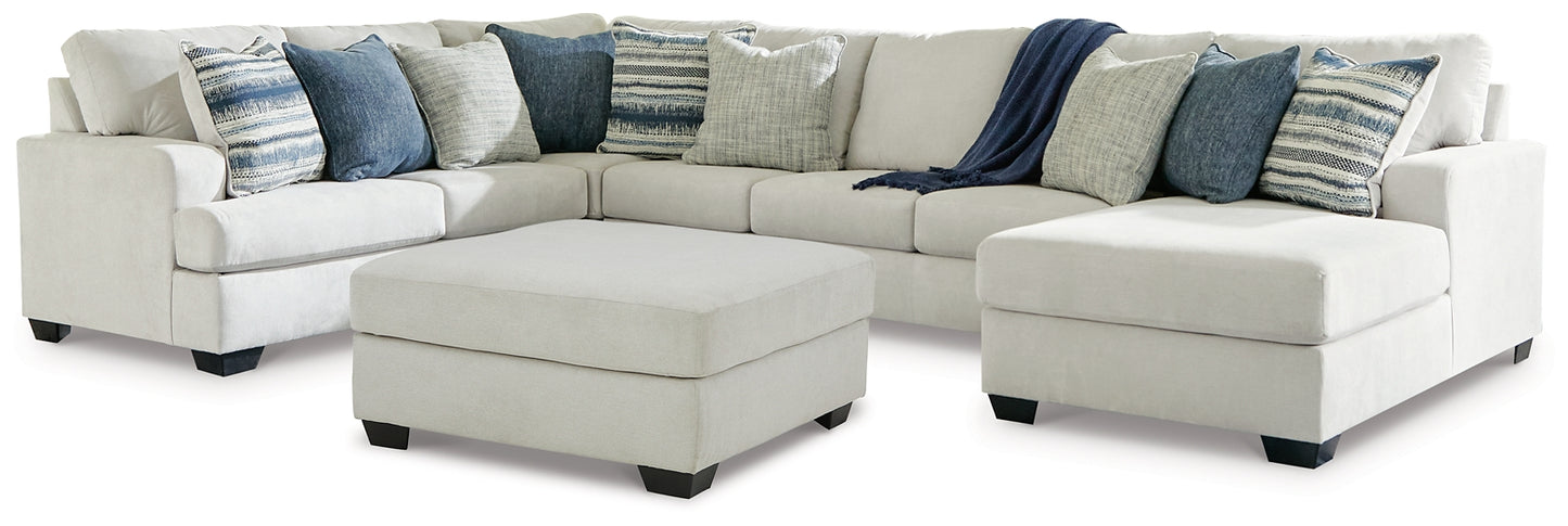 Lowder 5-Piece Sectional with Ottoman Benchcraft®