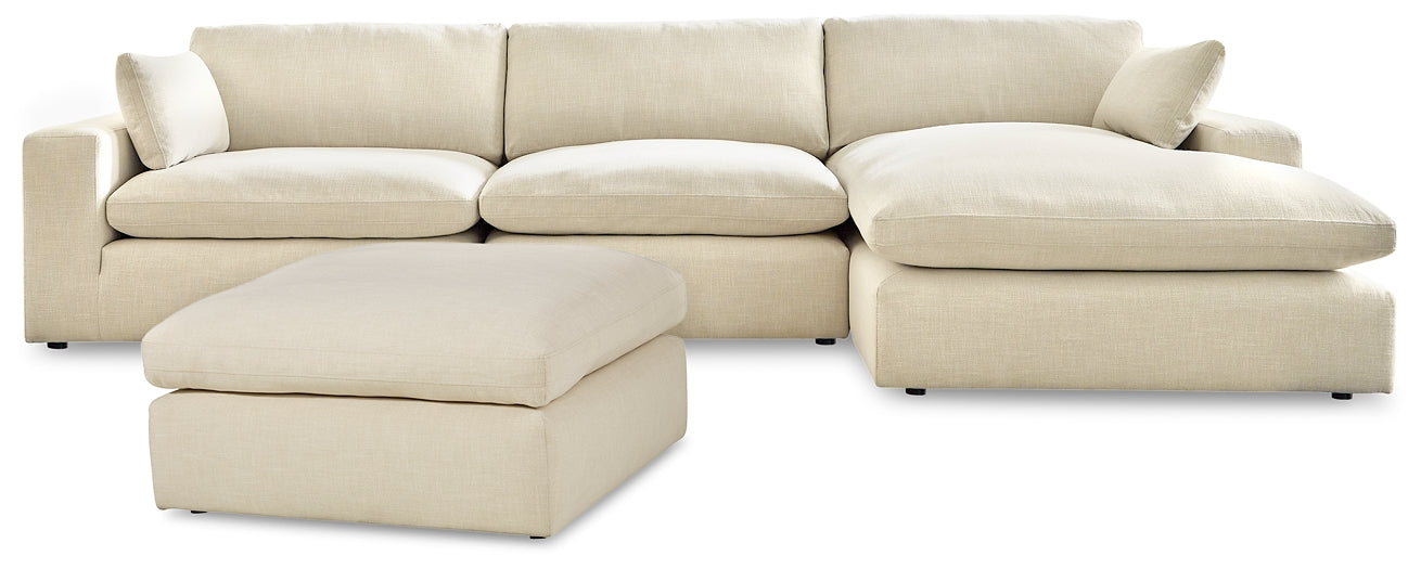 Elyza 3-Piece Sectional with Ottoman Benchcraft®