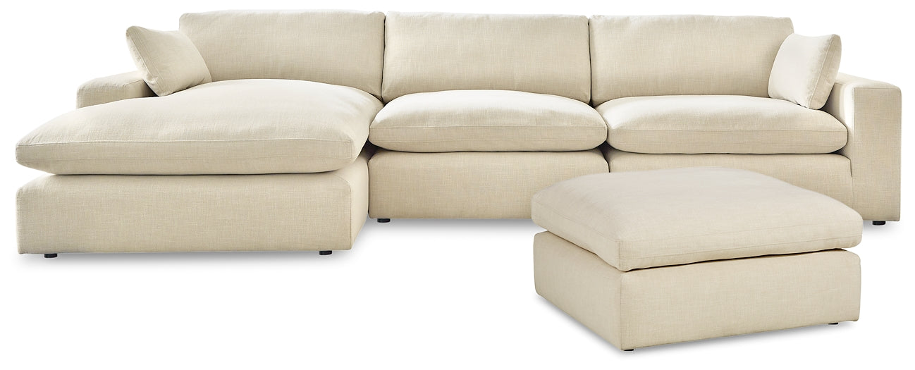 Elyza 3-Piece Sectional with Ottoman Benchcraft®